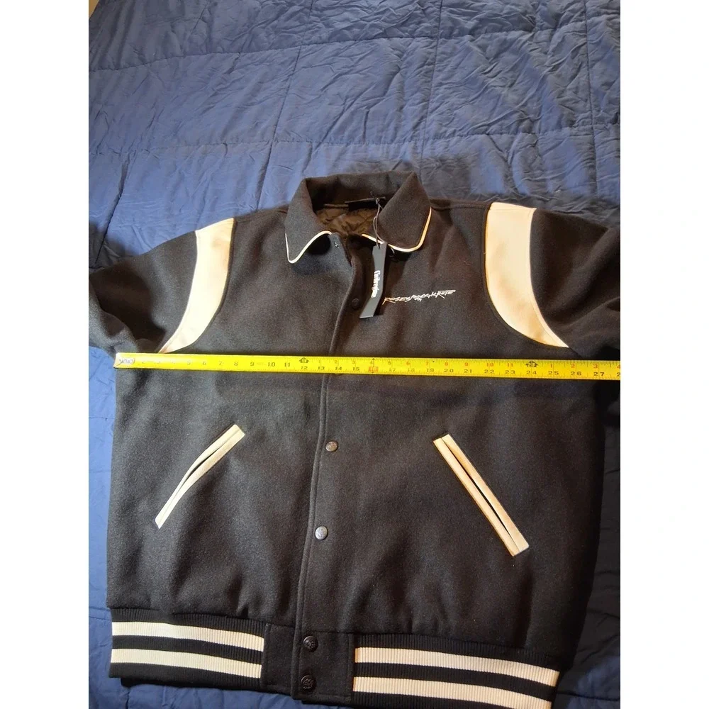 Civil Regime Letterman Jacket Rose From‎ Concrete Size XL NEW WITH TAGS